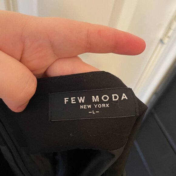 Geometric Black and Grey Mini-skirt - Picture 3 of 3